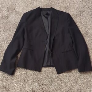 Ann Taylor Black Blazer 8P